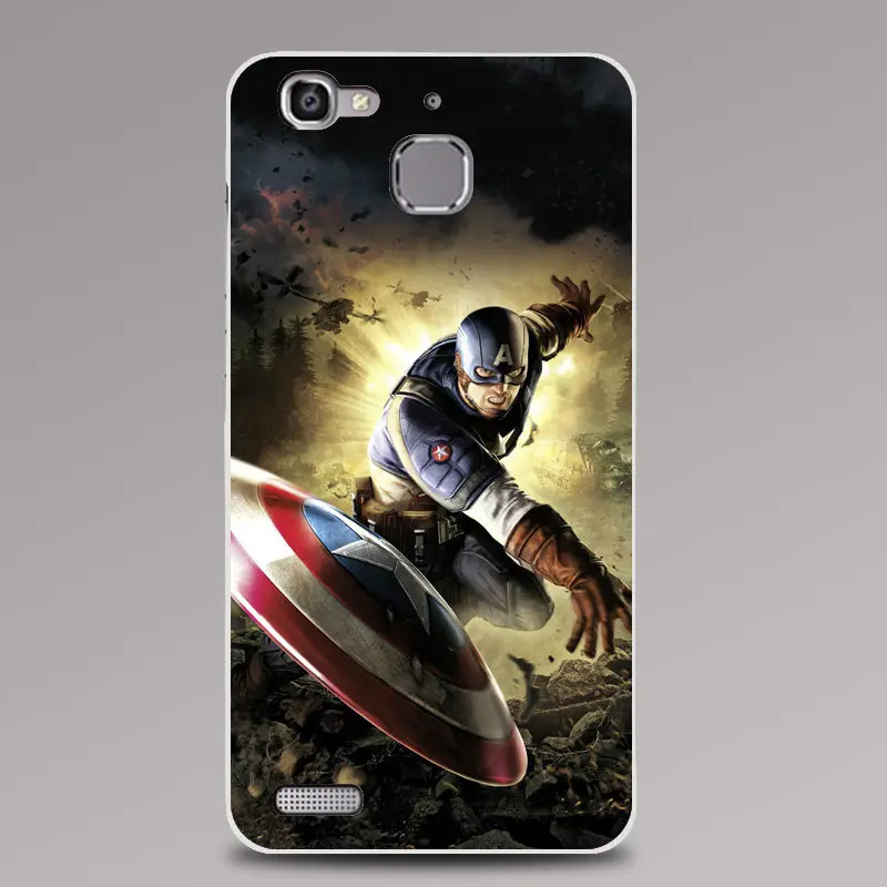 Phone Cases For Huawei GR3 Case Luxury Cool Design Cartoon Painting Hard Plastic Back Cover Enjoy 5S 5 s |