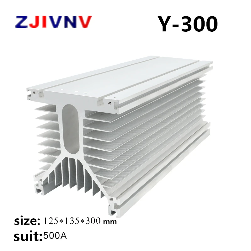 Y300 белый 125*135*300 мм 500A трехфазный твердотельный релейный промышленный SSR радиатор