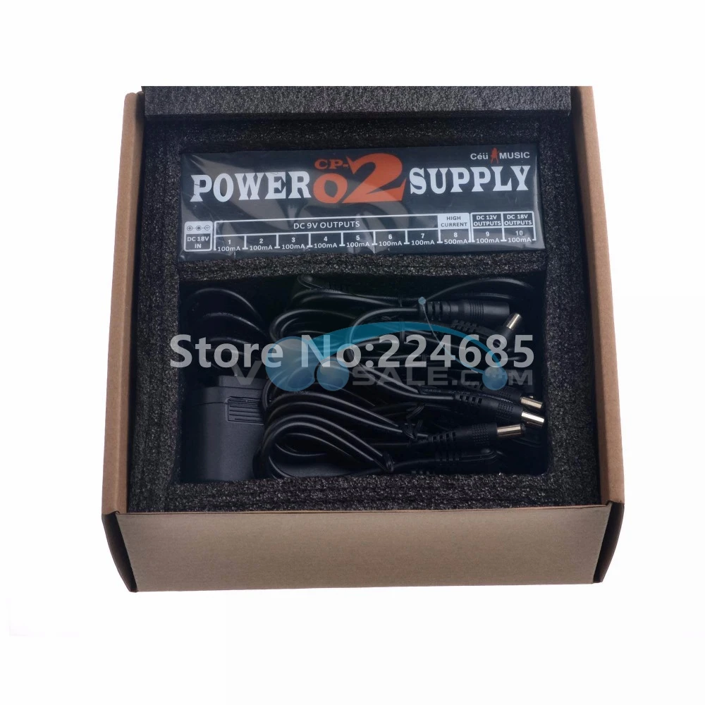 Ceu музыка гитарные эффекты педаль питания 10 изолированный 9 V/100mA V/500mA 12 v/100mA 18