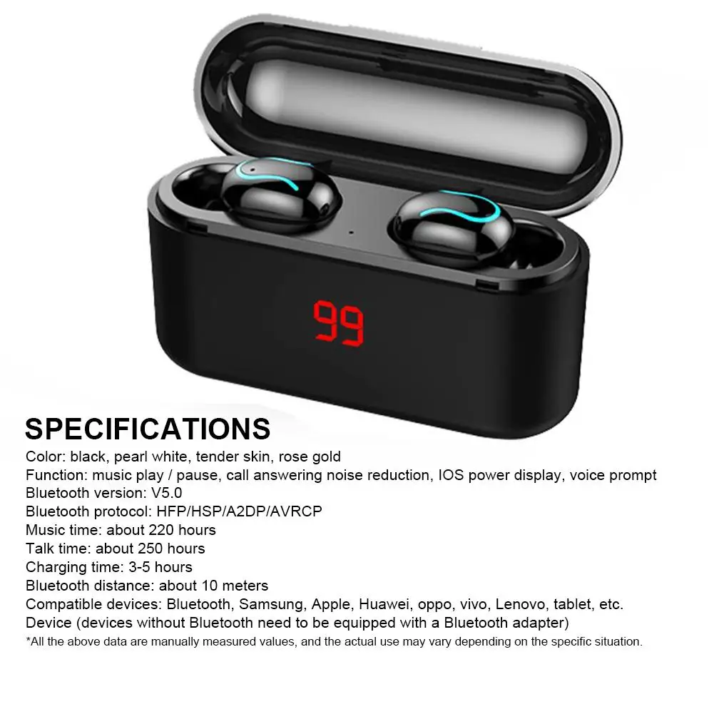 Для Amoi Q32 TWS беспроводные Bluetooth наушники 5 0 Беспроводные спортивные 8D стерео