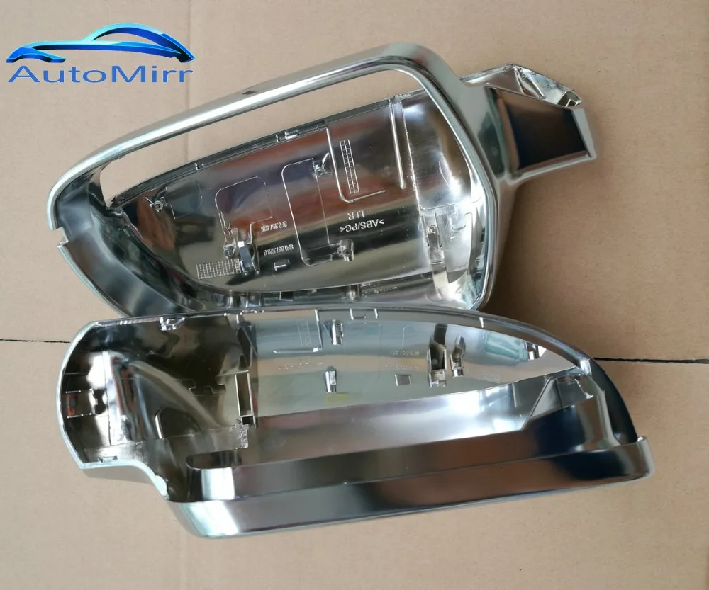 Kibowear для Audi A3 8P A4 A5 S5 B8.5 RS5 RS4 RS3 сторона боковое зеркало крышки серебристый матовый хром 2012 2013