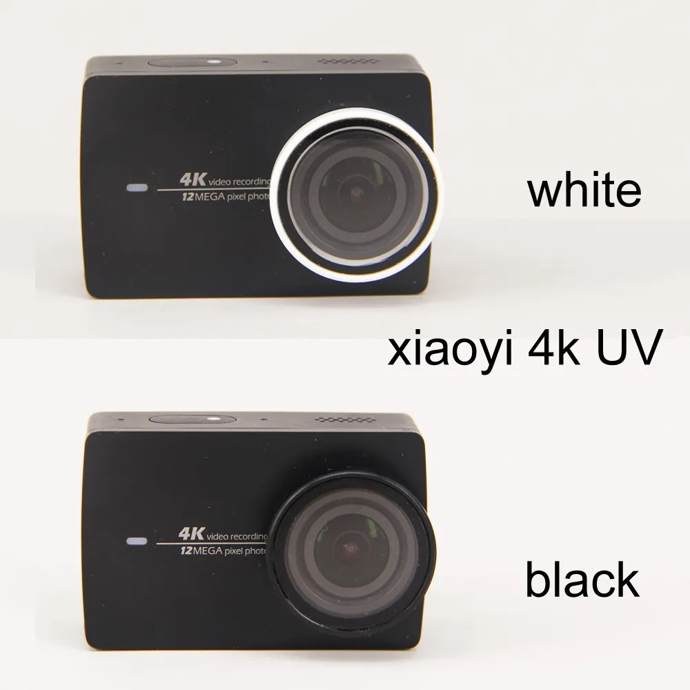 ZJM Xiaoyi 2 4K аксессуары для камеры УФ-фильтр рамка чехол + объектива Xiaomi Xiao YI i II Cam |