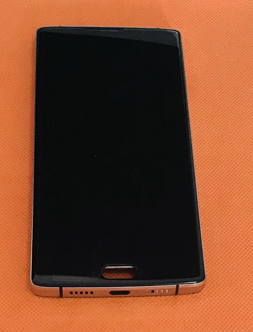 Б/у Оригинальный ЖК дисплей + дигитайзер сенсорный экран рамка для S9 Plus MTK6750T