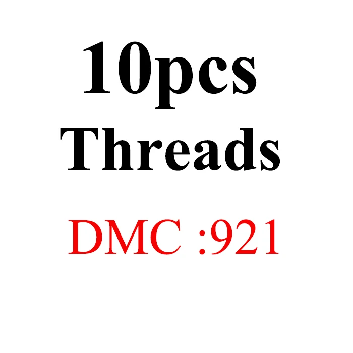1.2m10pcs-DMC921 Golden Panno DIY DMC 893-926 вышивка нитью нитки 10 шт./лот 1,2 м Набор для вышивки крестом наборы для вышивки крестом 11,12 - Цвет: 1.2m10pcs-DMC921
