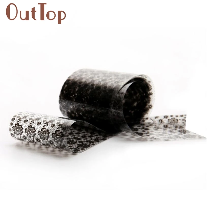 nail sticker Flower design Nail Art Transfer Wrap Foil Sticker Glitter Tip Decal Decoration DIY 4cm*100cm ar12dropship | Красота и