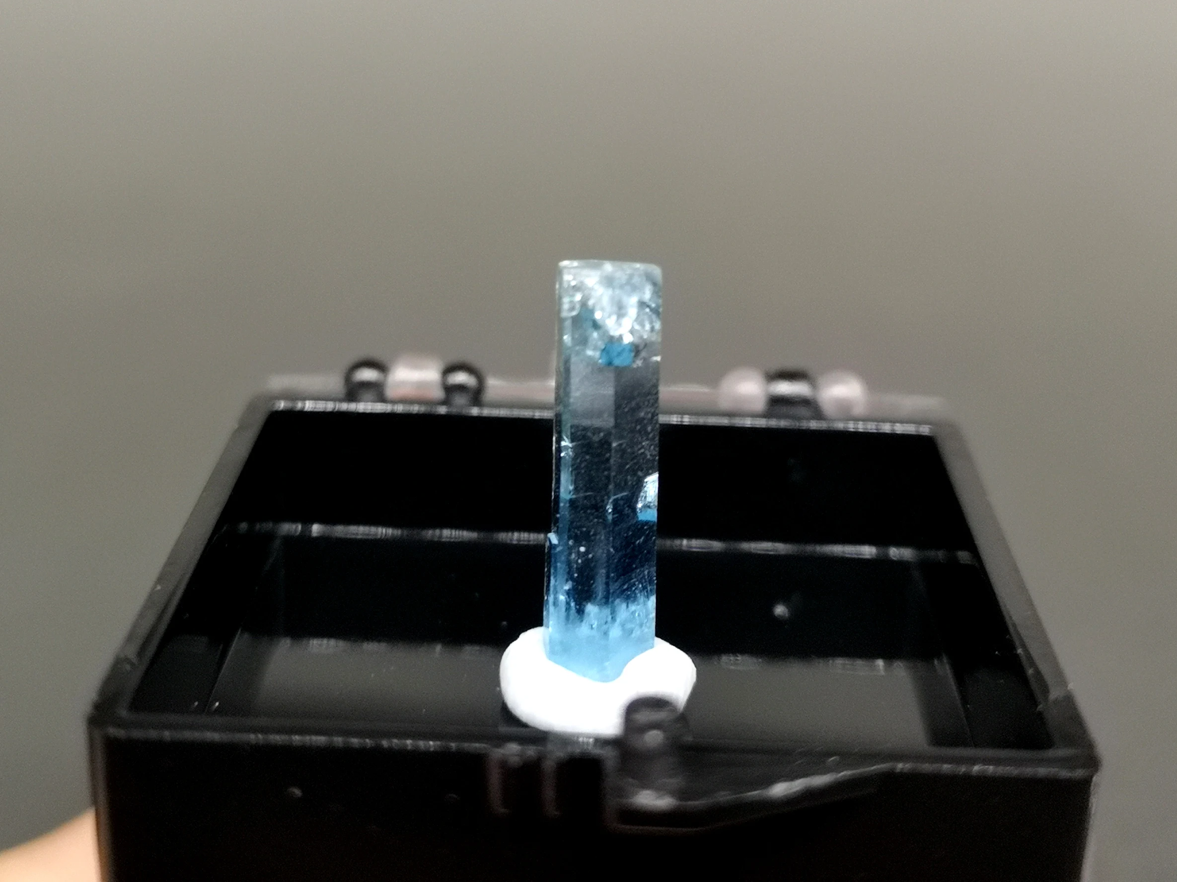 100% Rare Natural Blue Aquamarine Stone Crystal Rock Gemstone Mineral Specimen Healing Crystals | Дом и сад