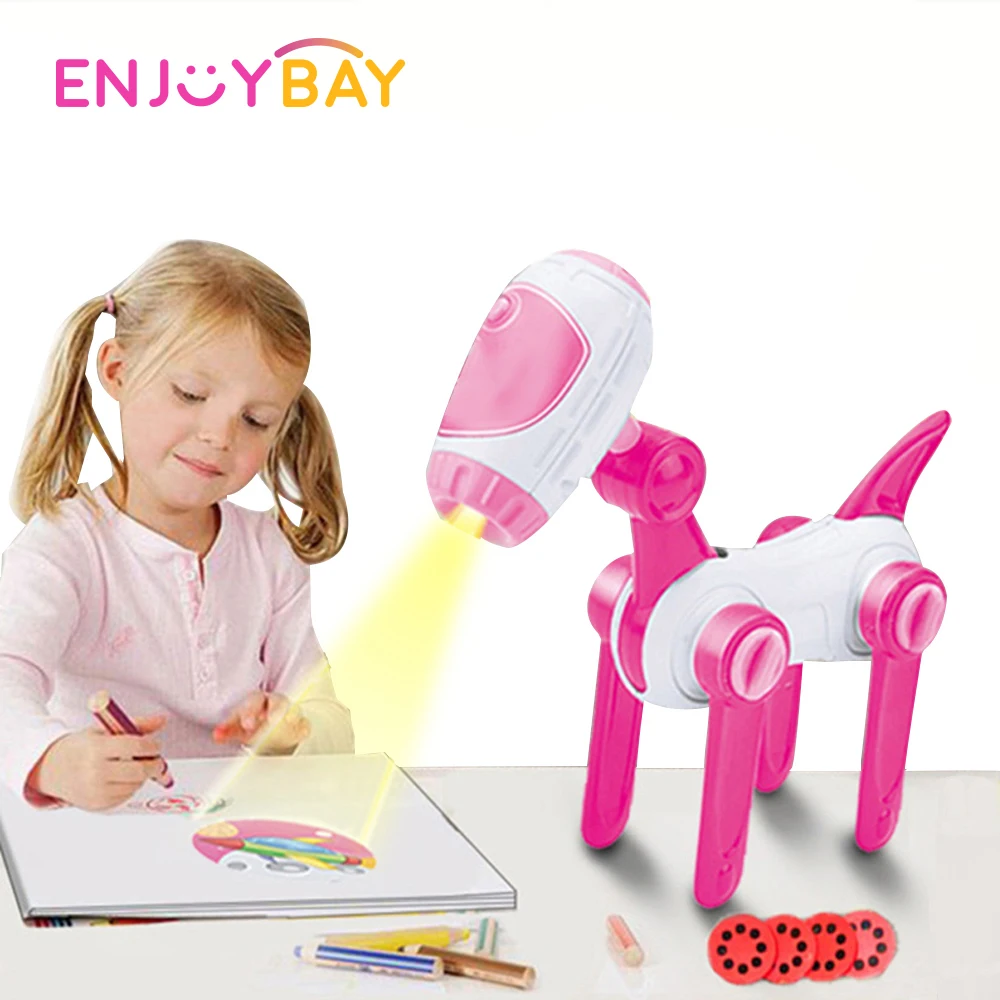 Enjoybay Детский многофункциональный проектор для рисования игрушка обучающая