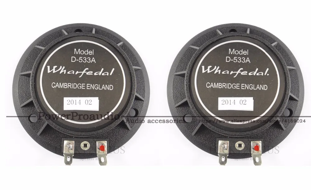 2 шт./лот сменная диафрагма для Wharfedale D 533A Driver D533a Evp Series & Titan 12p Hf Diap|Аксессуары