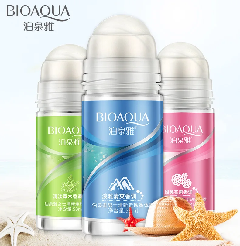 BIOAQUA свежий шар тела Антиперспиранты подмышек дезодорант бутылка с роликом
