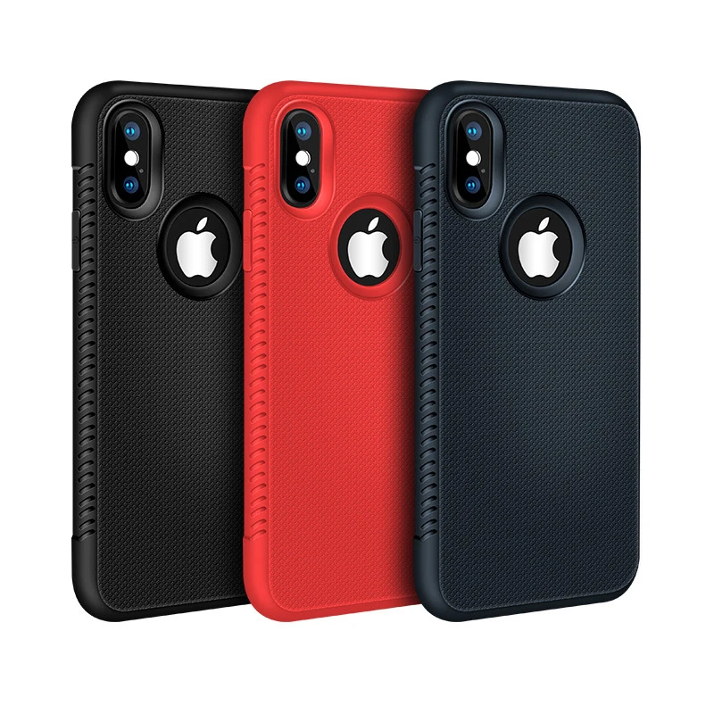 Case for iPhone XS Max XR 2018 X 7 8 6 6s Plus case Bumper TPU Non-Slip Fitted Cover Soft Mobile Phone Bag |