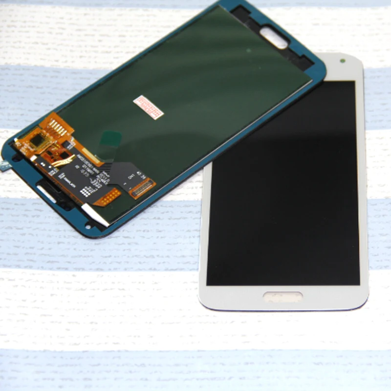 ЖК дисплей для Samsung Galaxy S5 G900 G900F G900M сенсорный экран с цифровым преобразователем
