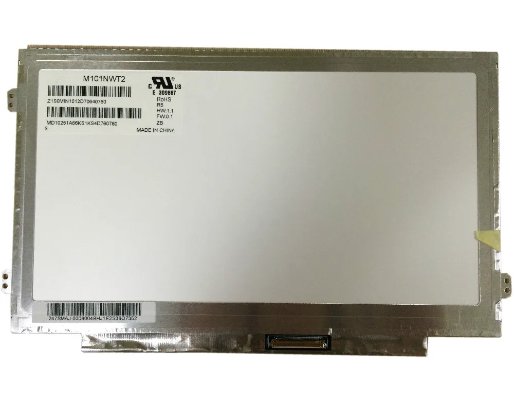 M101NWT2 R5 подходит M101NWT2 R3 M101NWT2 R0 B101AW06 B101AW02 N101L6-L0D 1024X600 10,1 светодиодный тонкий ноутбук ЖК-дисплей светодиодный Экран