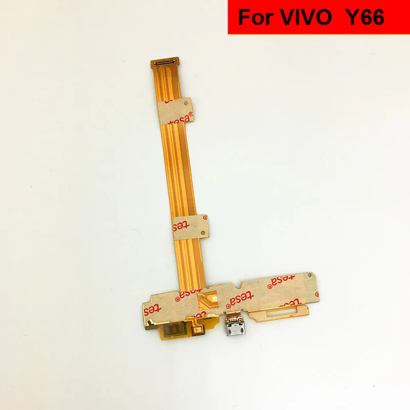 Joliwow 1 шт. для VIVO Y66 USB зарядный порт разъем плата зарядки гибкий кабель |