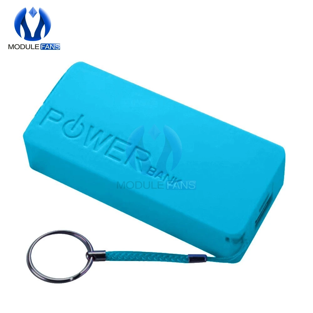 Внешний аккумулятор USB 2X18650 зарядное устройство для аккумулятора чехол