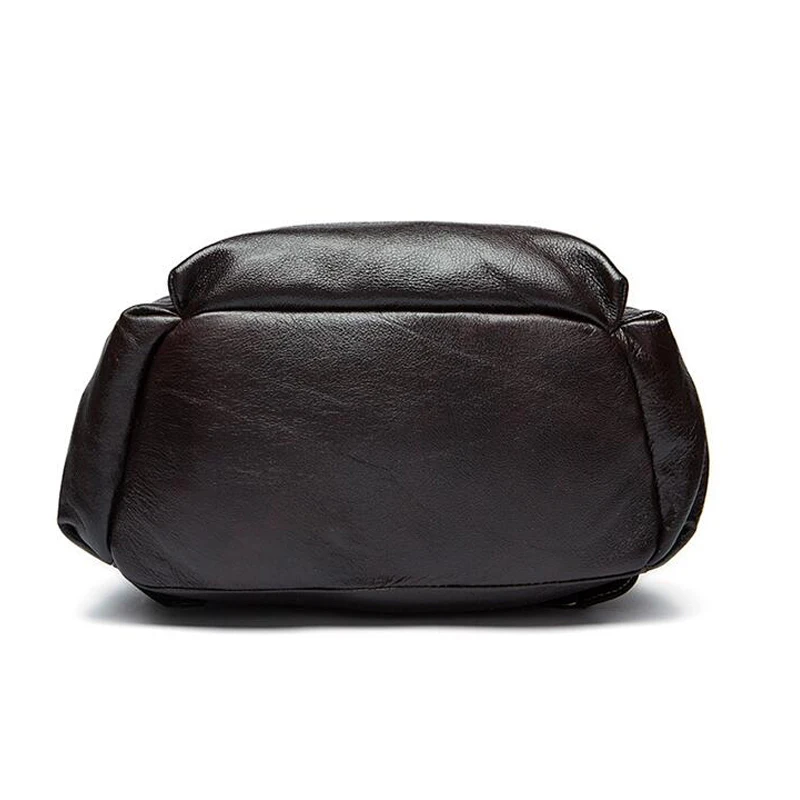 

Leather Laptop Backpack Travel Bag Schoolbag Adventure Bag