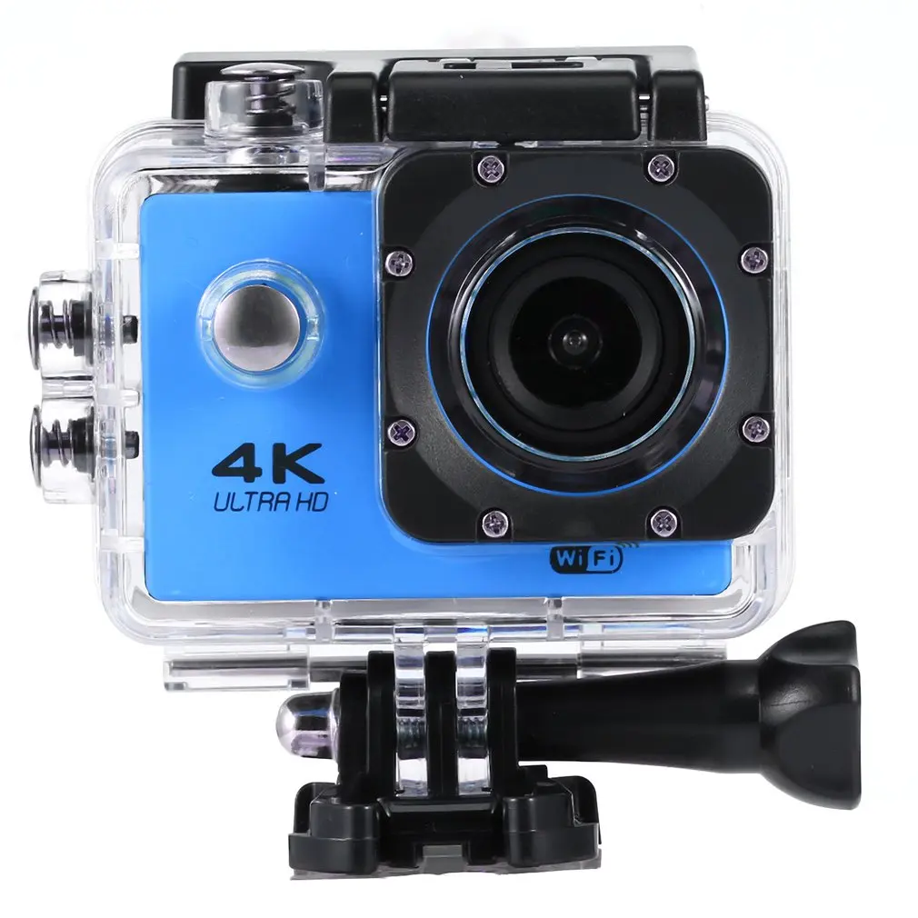 4K Экшн-камера 16MP Vision 3 Подводная Водонепроницаемая камера широкий угол WiFi Спортивная камера с монтажным аксессуаром комплект