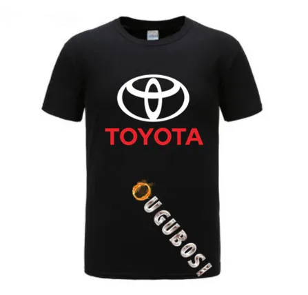 2019 Бесплатная доставка летние модные новые мужские Забавные футболки toyota