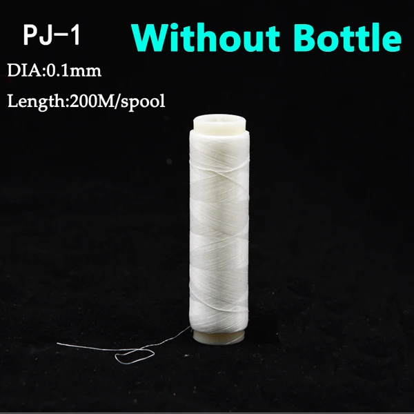 PJ-1 Without Bottle 1 шт. PJ1/2/3/4/5/7 высокая прочность полиэстер приманки упругой нити катушки морские рыболовные аксессуары невидимый для доставки прикорма и оснастки линии - Цвет: PJ-1 Without Bottle