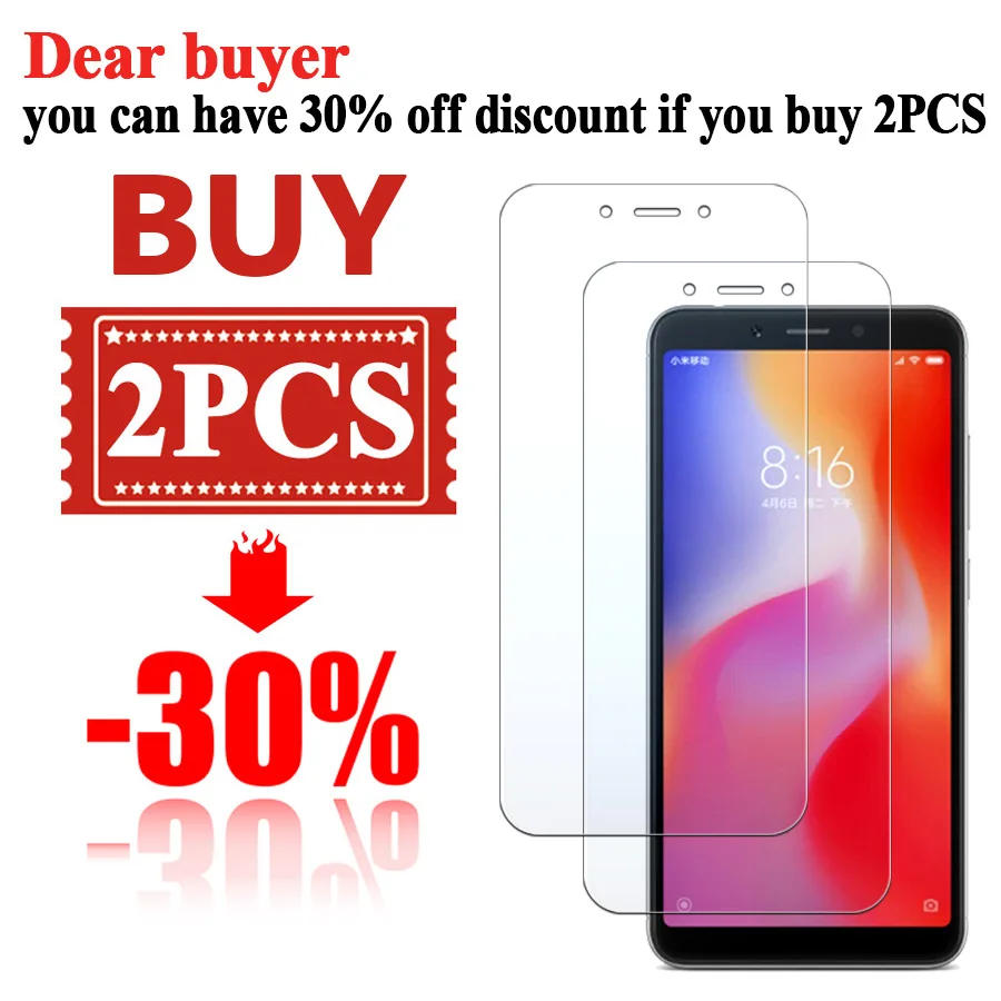 Стекло для xiaomi redmi a2 lite защитное стекло red mi 2 6 a 6a pro 6pro a6 redme xiao a2lite 2a закаленное