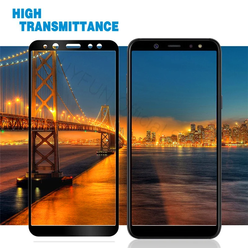 Закаленное стекло для Samsung A6 a6 2018 A600 Защита экрана Galaxy Plus пленка + A605F A6Plus 6 |