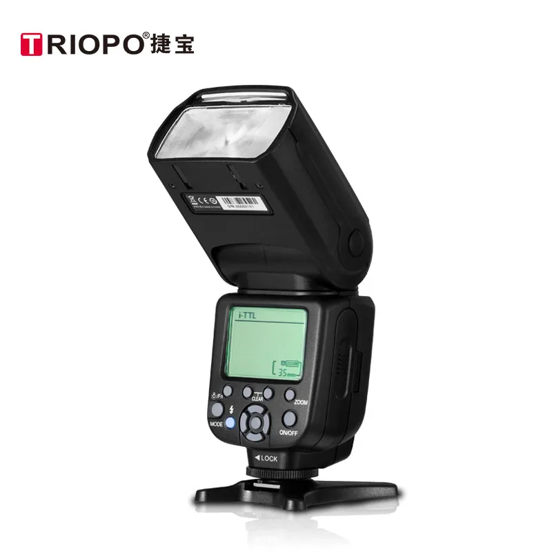 Новая Беспроводная вспышка TRIOPO TR 982 II TTL Speedlite Master Slave 1/8000 HSS для Nikon цифровых