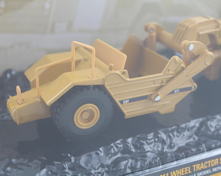 CAT 1:64 611 колесный трактор скребок бутик Инженерная машинка из сплава игрушки для