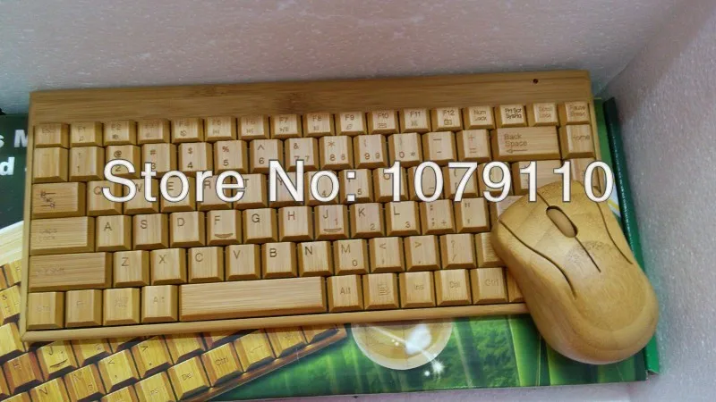 100% из натурального бамбука деревянный ручной работы ПК Многофункциональный