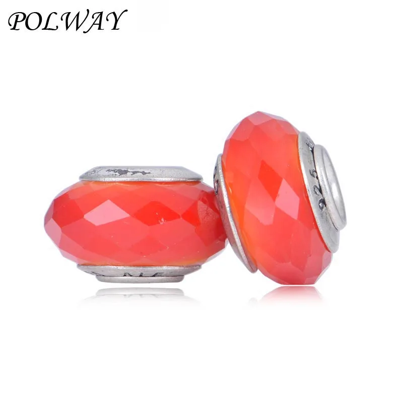 2 шт./лот ручная работа хрустальные муранские стеклянные бусины подходят для Pandora