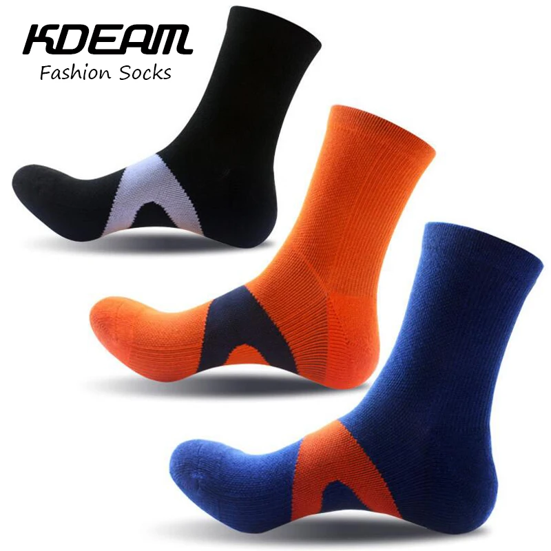 

KDEAM Brand 6 Pairs\Set Colorful Socks Men High Quality Cotton Sock Comfortable design Soft heel SKD6616