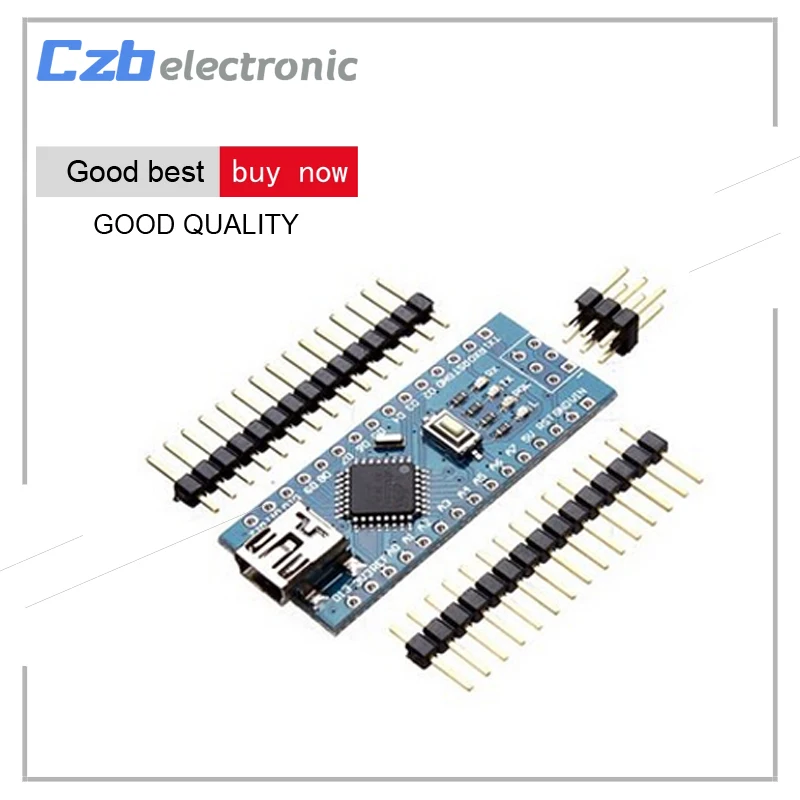 Mini-USB CH340 Nano 3.0 ATmega328P плате контроллера совместимый для Arduino usb-драйвер V3.0 ATmega328 |
