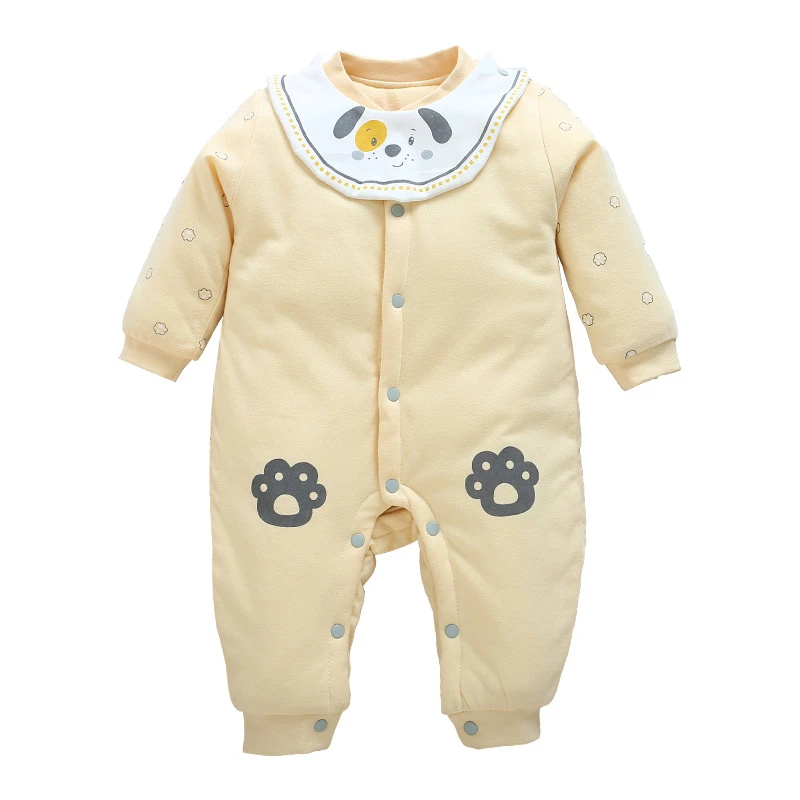New fashion Animal Baby Romper Bebe Infant Clothing Boy Girl Clothes Cute Cartoon Winter Warm Jumpsuit Costume |