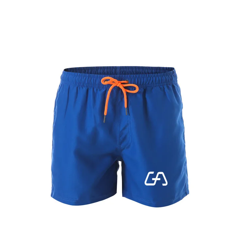 Мужские фитнес пляжные шорты для плавания серфинг купания на шнурке водные