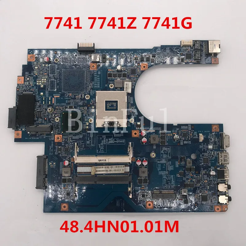 Высокое качество для aspire 7741 7741Z 7741G 7741ZG Материнская плата ноутбука 48.4HN01.01M 09923-1M HM55