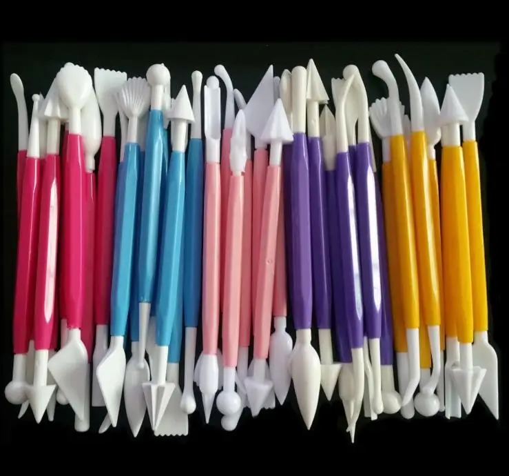 8 шт помадка украшения торта цветок Моделирование Ремесло Глины Sugarcraft инструмент