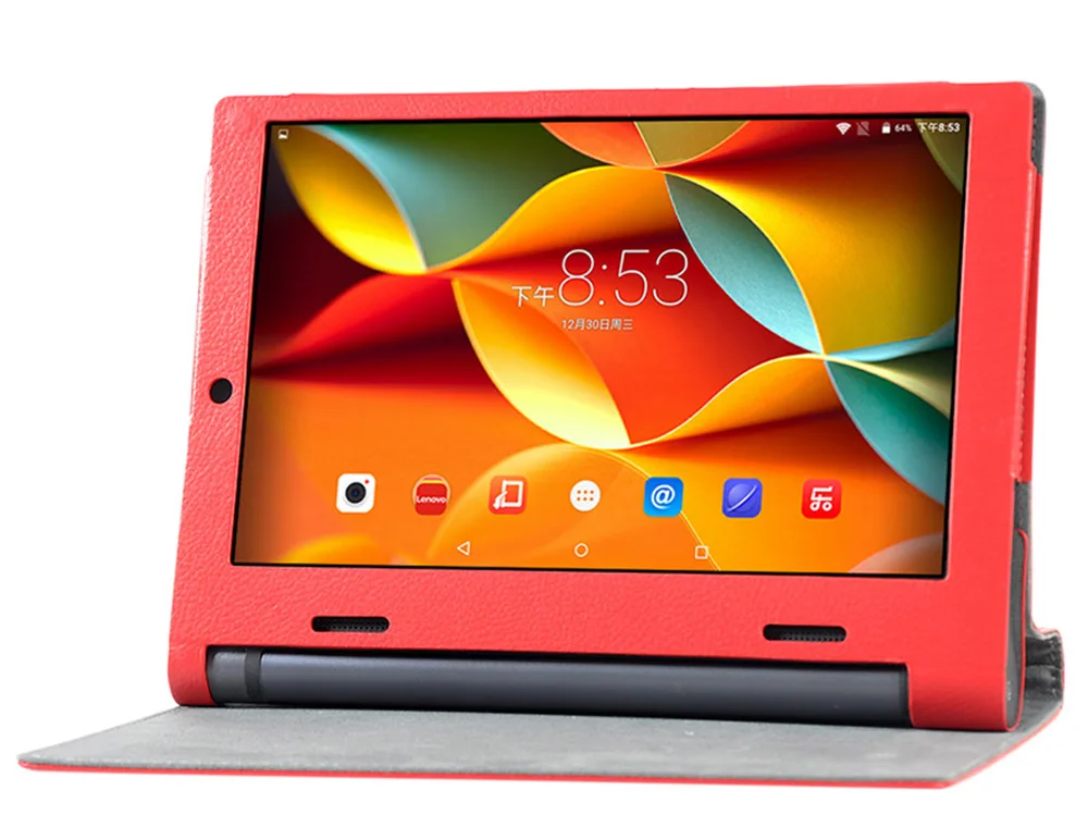 Модный чехол книжка из искусственной кожи с рисунком личи для Lenovo YOGA TAB3 10 X50F/M/L
