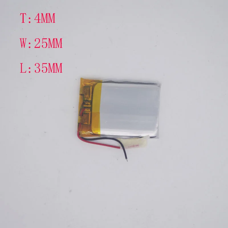 3 7 В полимерная литиевая батарея 402535 CarLog MP3 Bluetooth карта динамик MP4 навигатор общего
