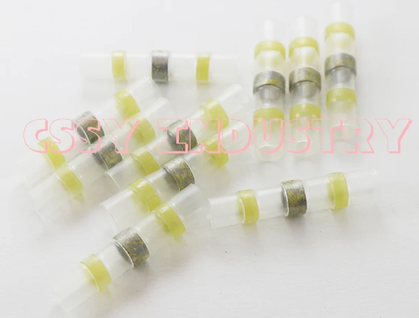 50 шт./лот паяльный термоусадочный оловянный терминальный соединитель 26-4AWG (0 25-22