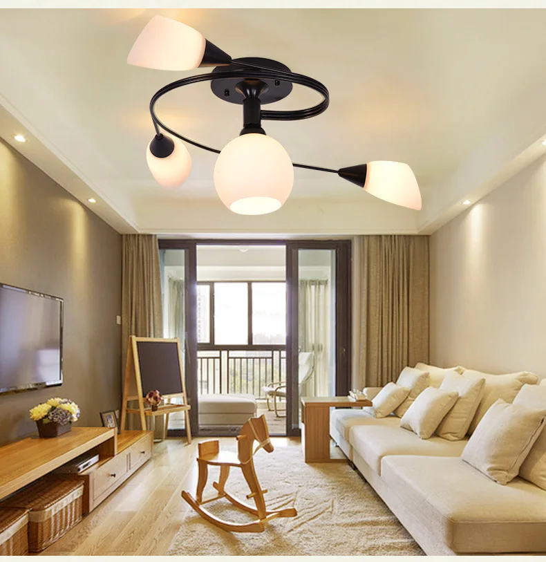 Американская Спальня Гостиная Кабинет Ресторан простой скандинавский модный