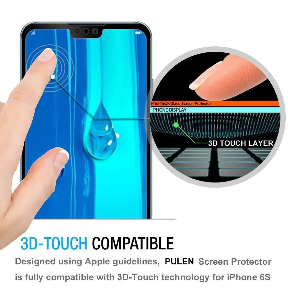 5D полное покрытие протектор экрана для HuaWei Y5 Y6 Y7 Y9 2019 9H закаленное стекло Pro полная