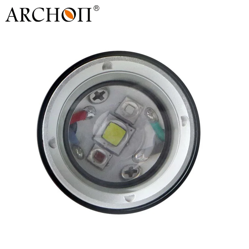 ARCHON D12U светильник для дайвинга 100 м масштабируемый белый красный синий CREE