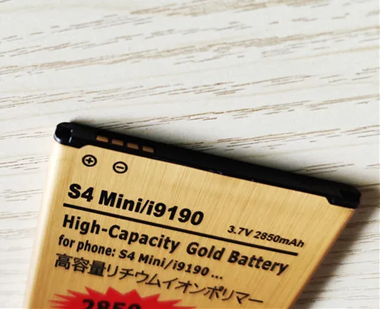 Фотобатарея B TAIHENG GOLD I9190 для GALAXY S4 Mini I9192 I9195 I9198 S4Mini B500BE 1900 мАч|Аккумуляторы