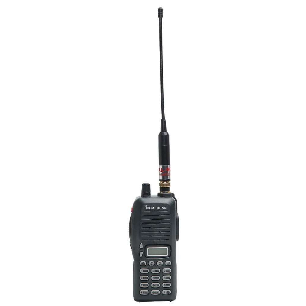 Женская Двухдиапазонная телескопическая антенна Harvest AL 800 BNC UHF/VHF 144/430 МГц для