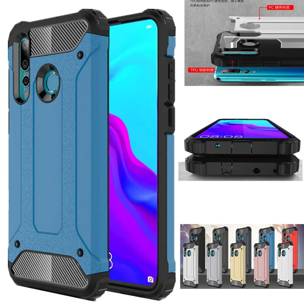 Роскошный бронированный чехол для Huawei Nova 4 3i 3e 5t 5 5i телефона P Smart 2019 PSmart Plus
