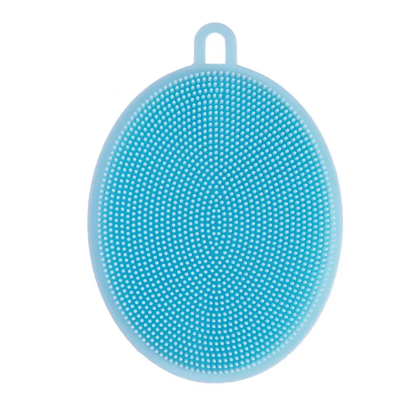 SLSHLYJ Magic Cleaning Brushes Silicone Dish Bowl Scouring Pad Pot Pan Easy to clean Wash Kitchen | Дом и сад