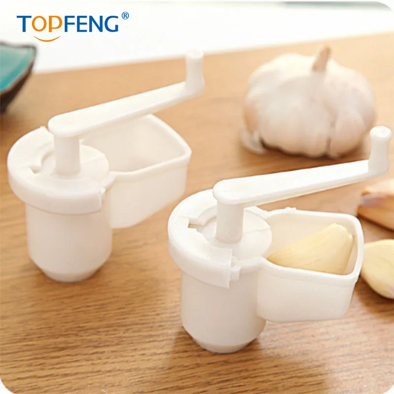 TOPFENG вручную разбивает чеснок. Измельчитель для чеснока Ginger измельчитель ручной