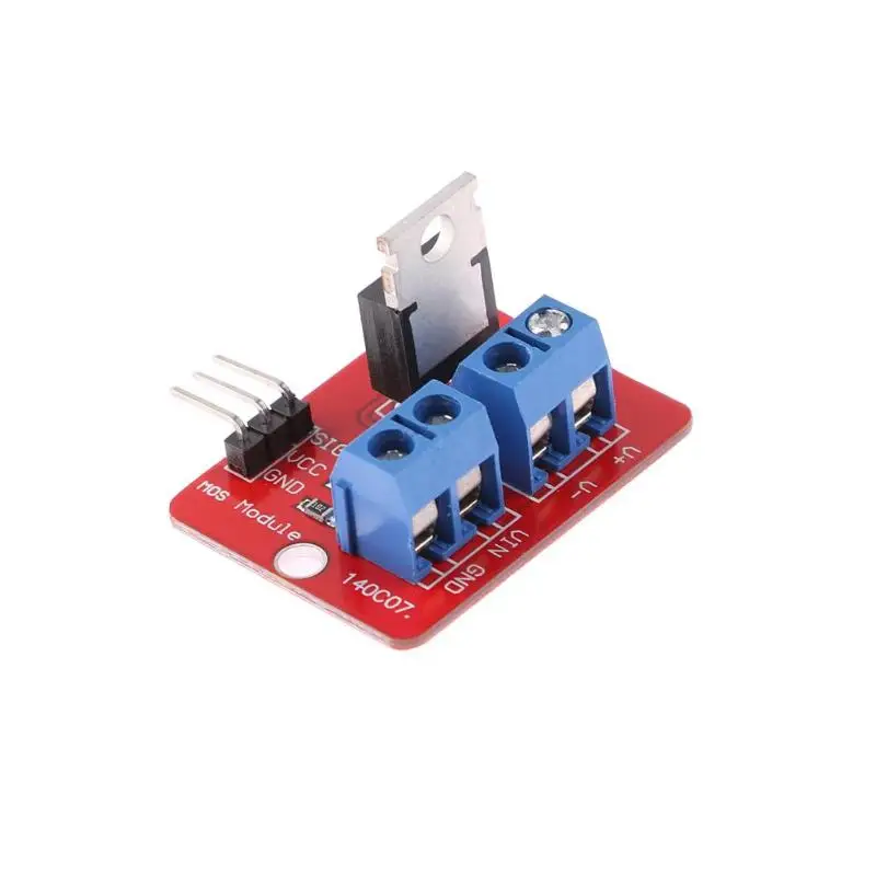 Умная электроника 0 24 В верхняя кнопка Mosfet панель модуля IRF520 драйвер MOS для MCU ARM