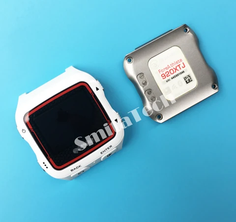 white Red 920XTJ Для Garmin Forerunner 920XT ForeA thlete 920XTJ gps часы передний чехол стекло с ЖК-экраном и литий-ионный аккумулятор с нижней частью - Цвет: white Red 920XTJ