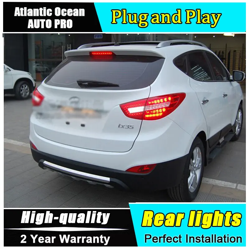 Авто. PRO 2010 2013 для hyundai IX35 задние фонари автомобильный Стайлинг ix35 противотуманные