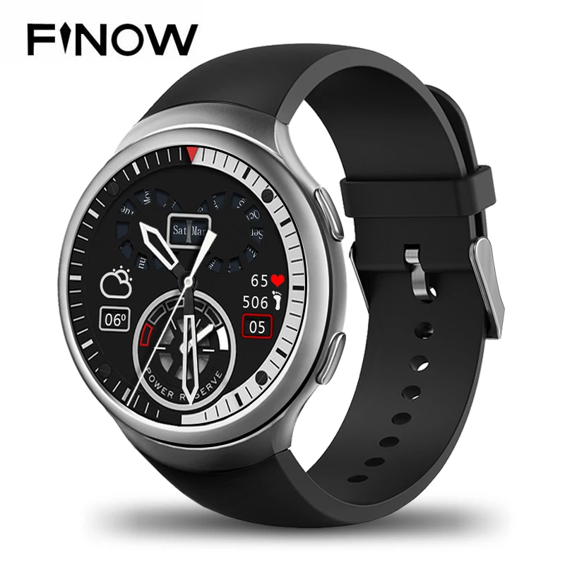Новый Finow X3 плюс Смарт-часы K9 MTK6580 android 5 1 1G + 8G PK KW88 I3 шагомер Фитнес трекер BT 3g Wi Fi