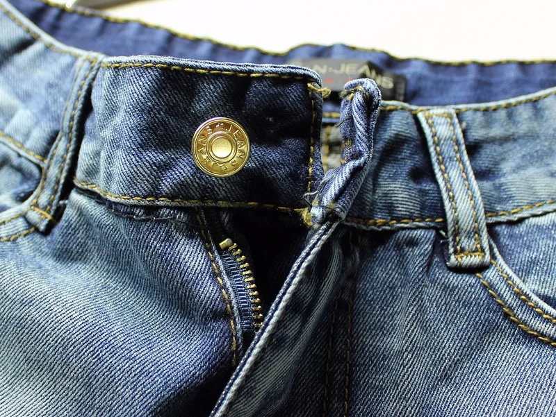 Женские джинсовые шорты с заниженной талией Синие рваные прямые джинсы из 2020